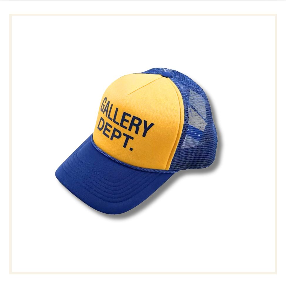 Gallery Dept. Trucker Cap Blue/Yellow