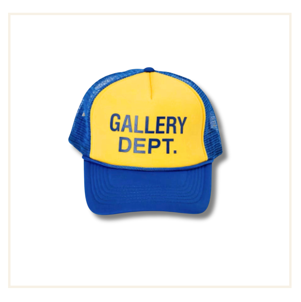 Gallery Dept. Trucker Cap Blue/Yellow