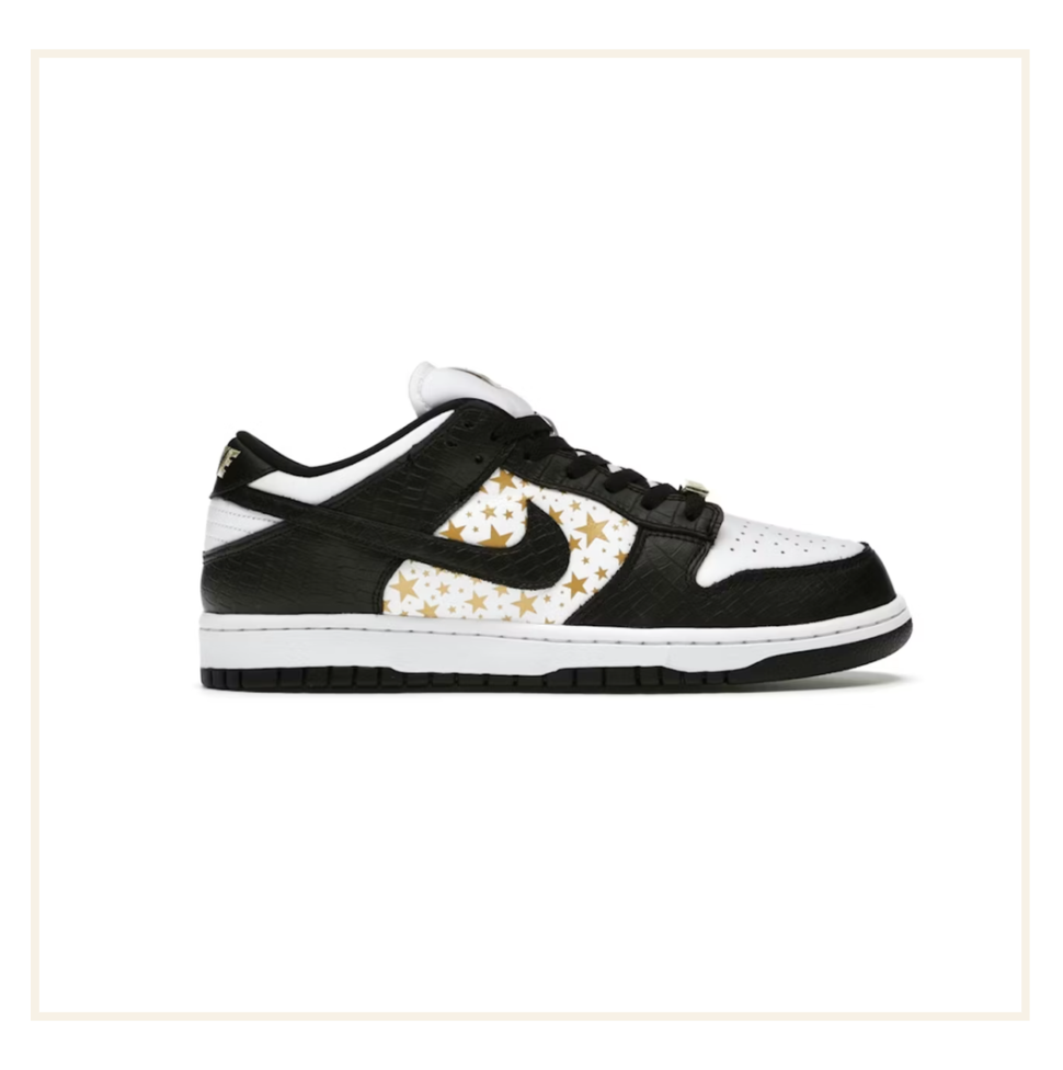Nike x Supreme Dunk SB Low Stars Black (2021)