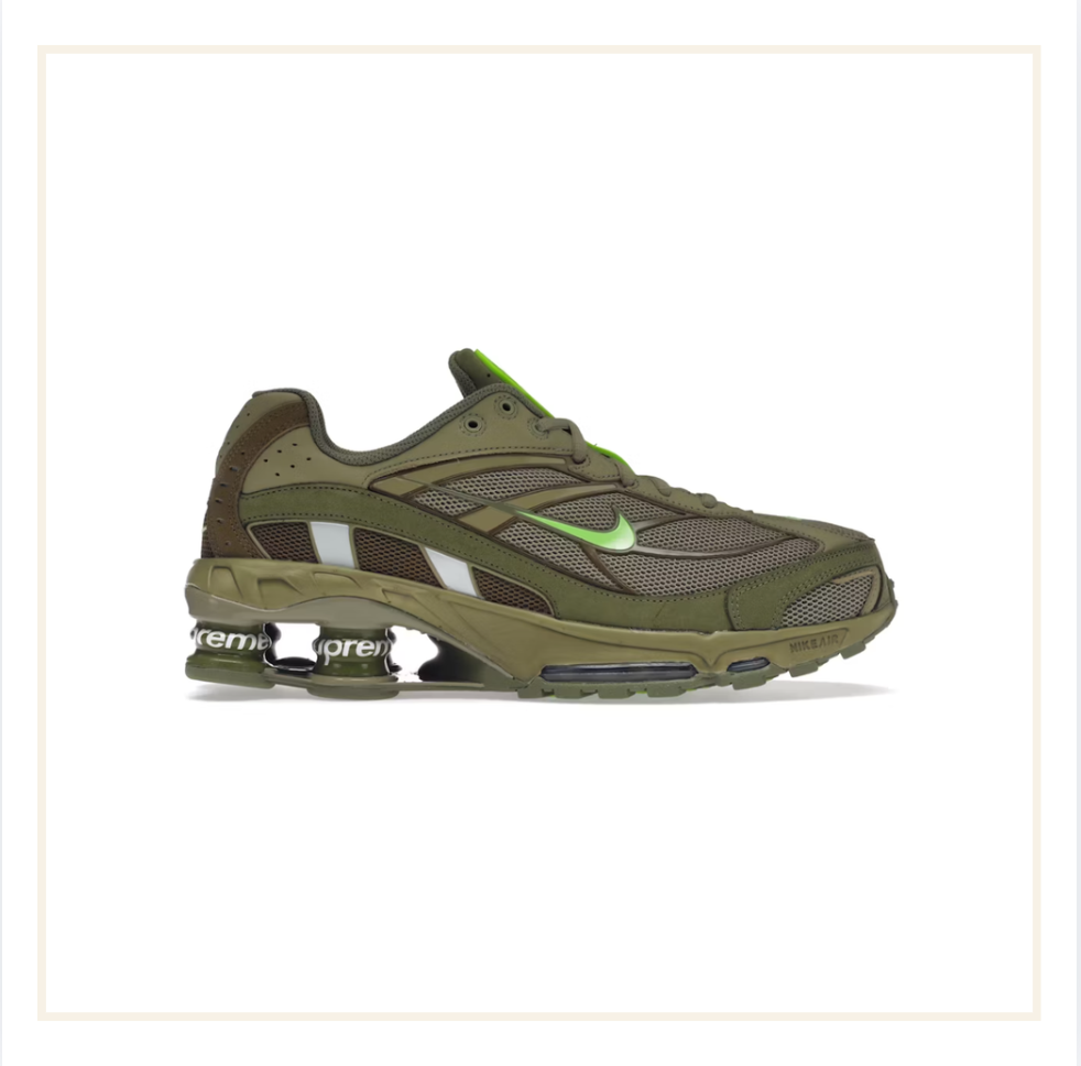 Supreme x Nike Shox Ride 2 SP Olive