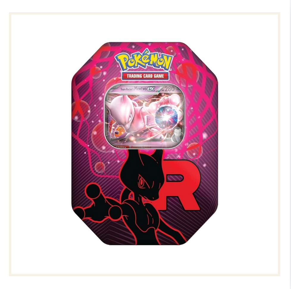 Pokémon TCG Destined Rivals Team Rocket Tin