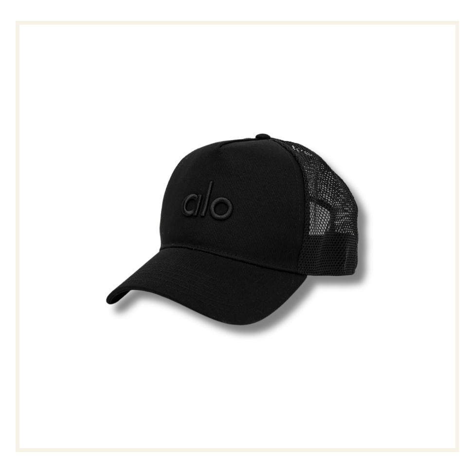 Alo District Trucker Cap Black