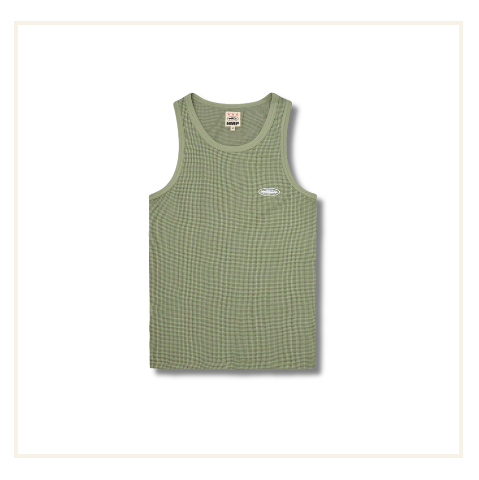 Corteiz HMP Essentials Tank Top Olive
