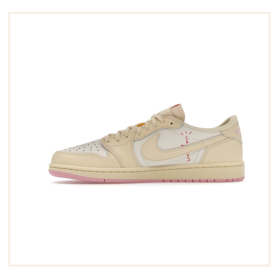 Air Jordan 1 Retro Low OG SP Travis Scott Shy Pink