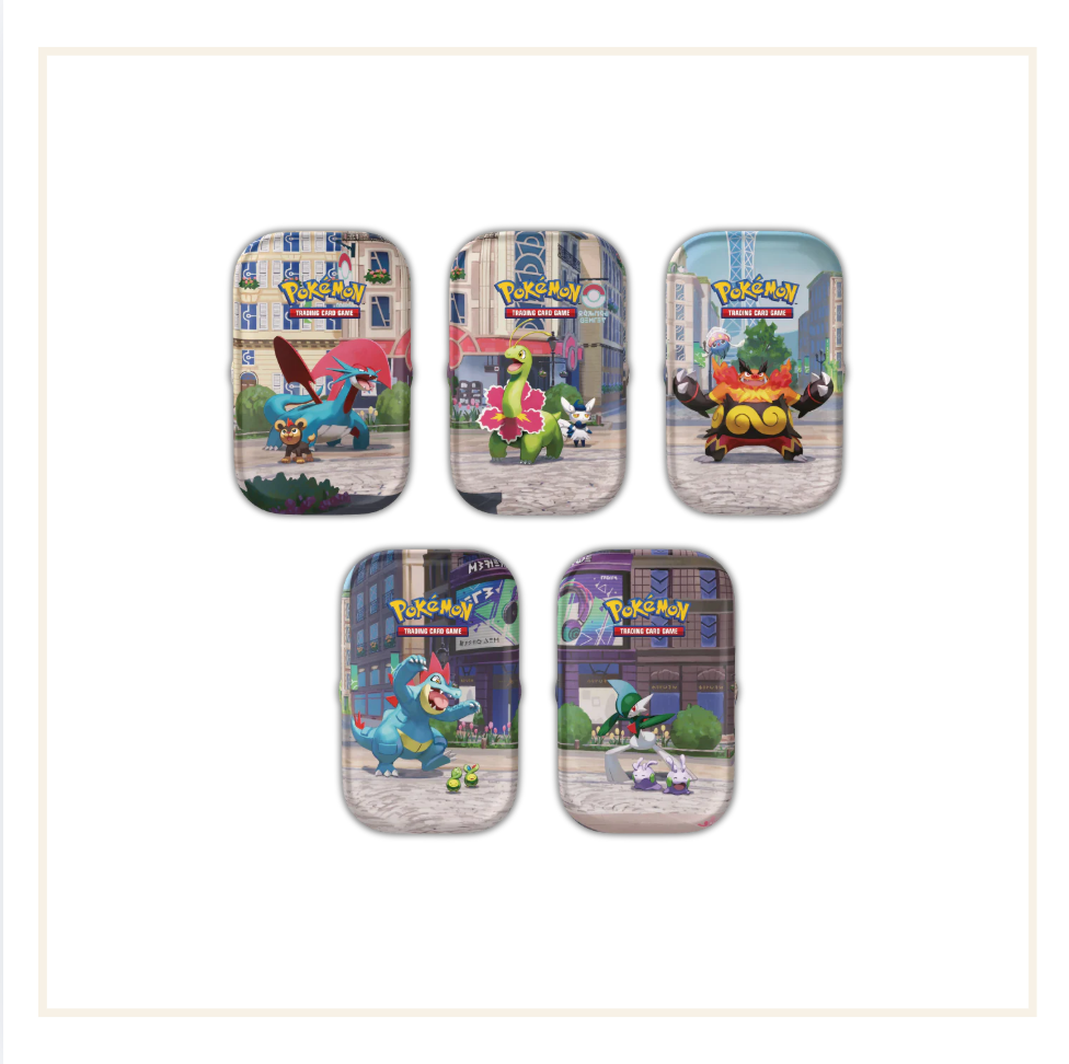 Pokémon Mega Evolution Lumoise City Mini Tin 2026 (Artwork May Vary)