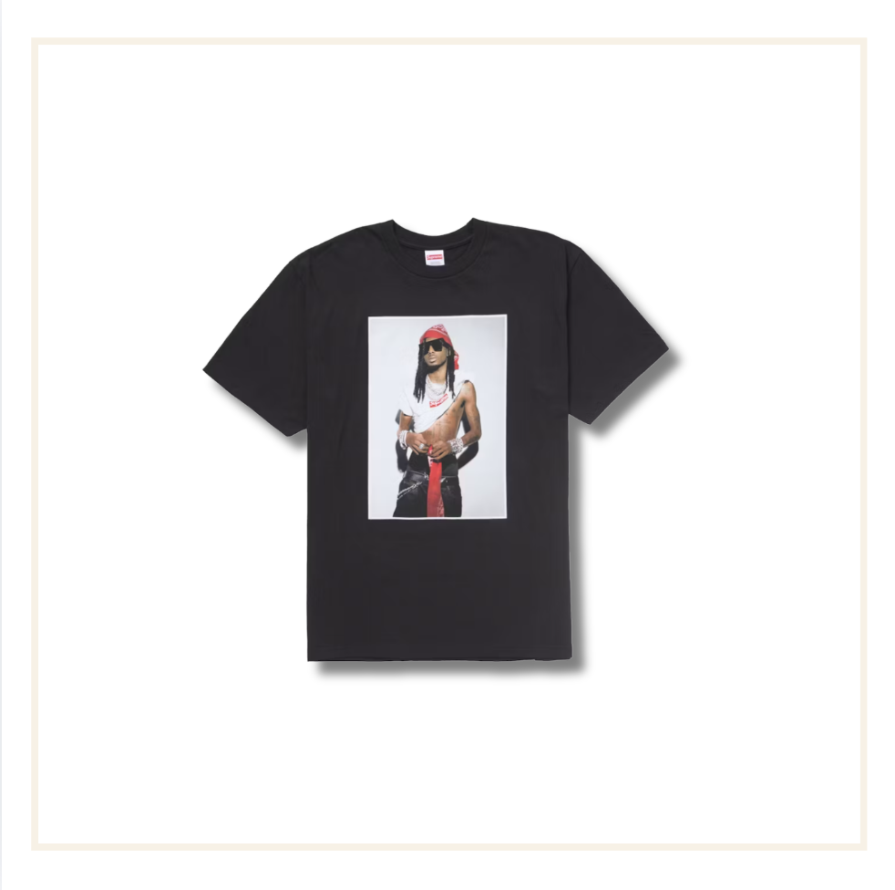 Supreme Playboi Carti Tee Black