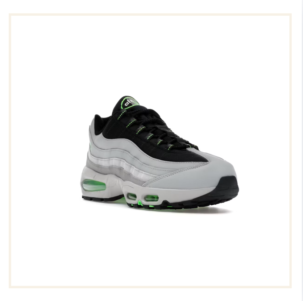 Nike Air Max 95 Racing Pack Light Smoke Green Strike