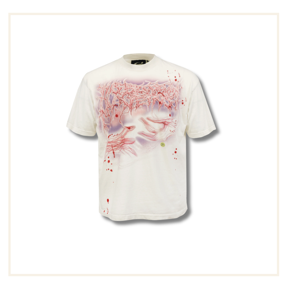 Hellstar Blood In My Veins T-Shirt White
