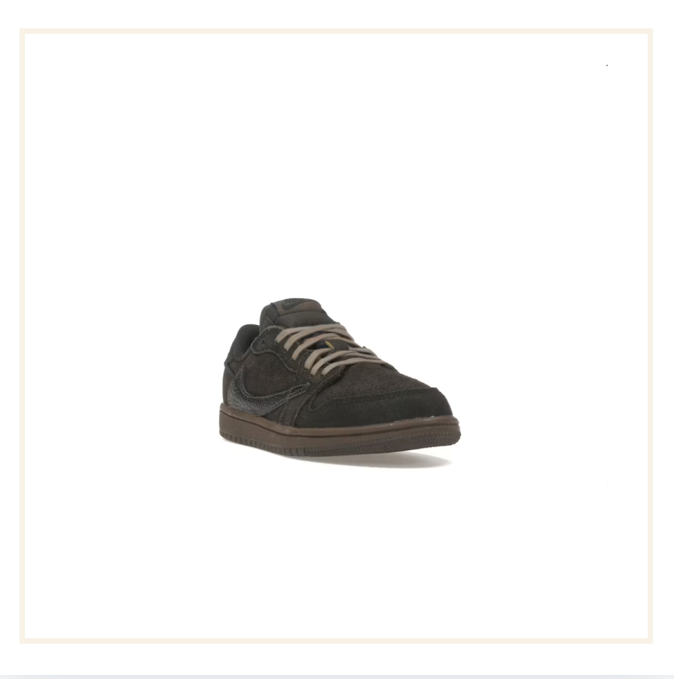 Travis Scott x Air Jordan 1 Retro Low OG SP Velvet Brown (PS)