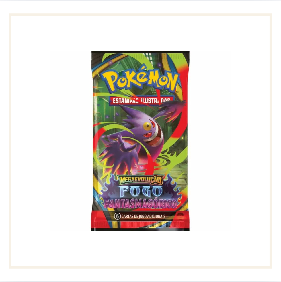 Pokémon Mega Evolution Phantasmal Flames One Pack (Brazilian Portuguese)