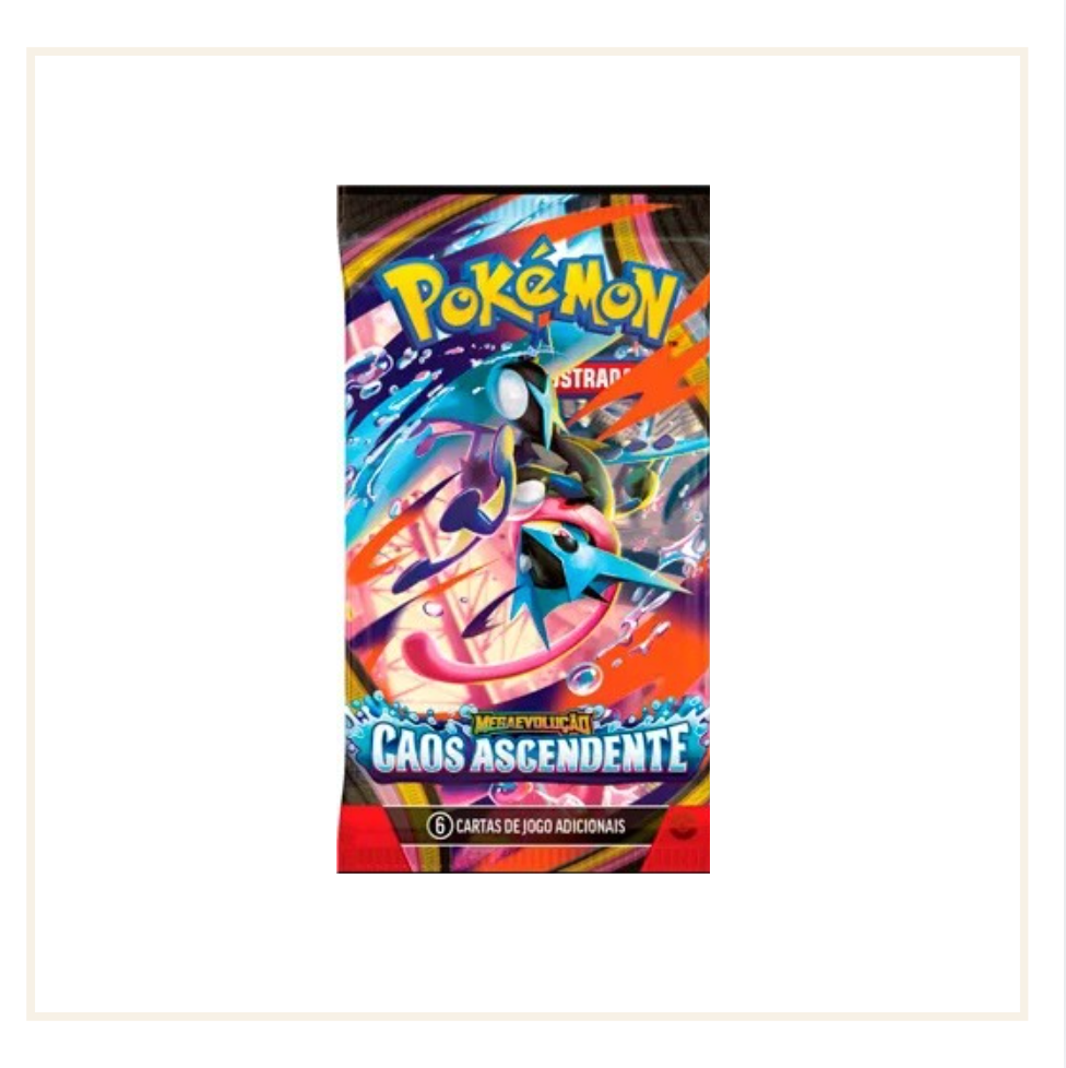 Pokémon Mega Evolution Chaos Rising One Pack (Brazilian Portuguese)