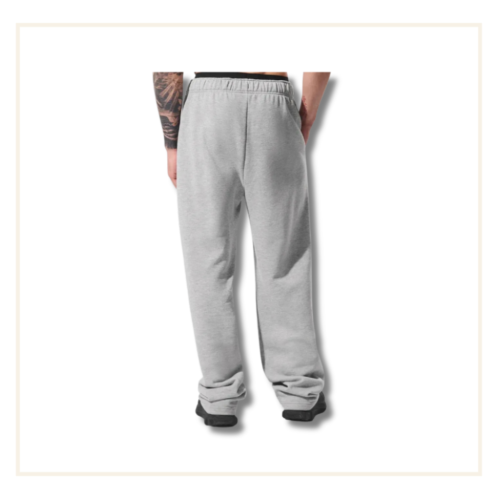 ALO Accolade Straight Leg Sweatpant Athletic Heather Grey