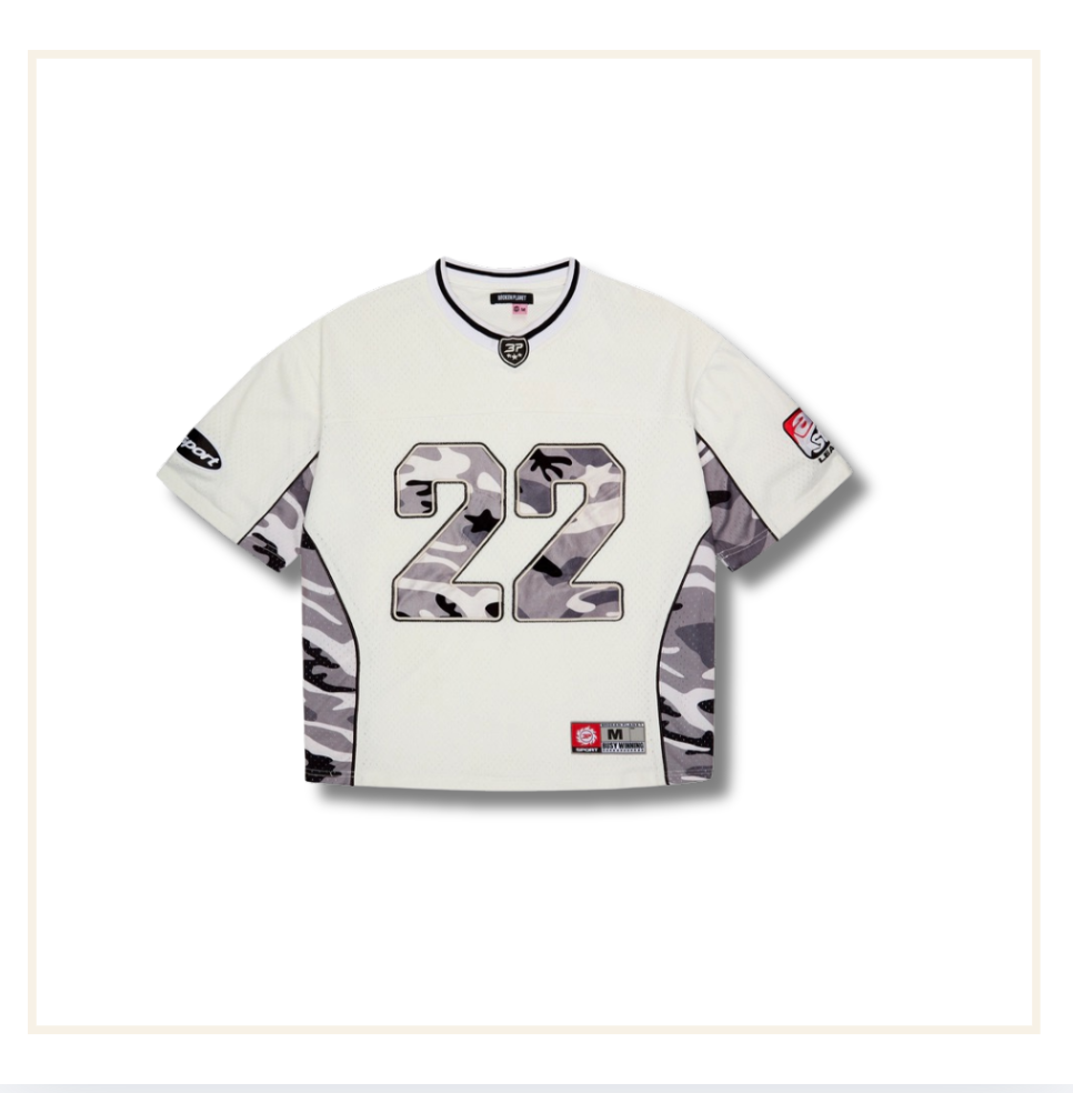 Broken Planet Star Camo Football Jersey