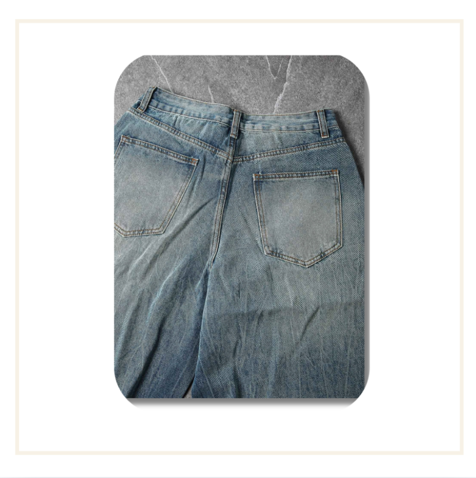 Noissey Ocean Washed Denim Shorts Blue