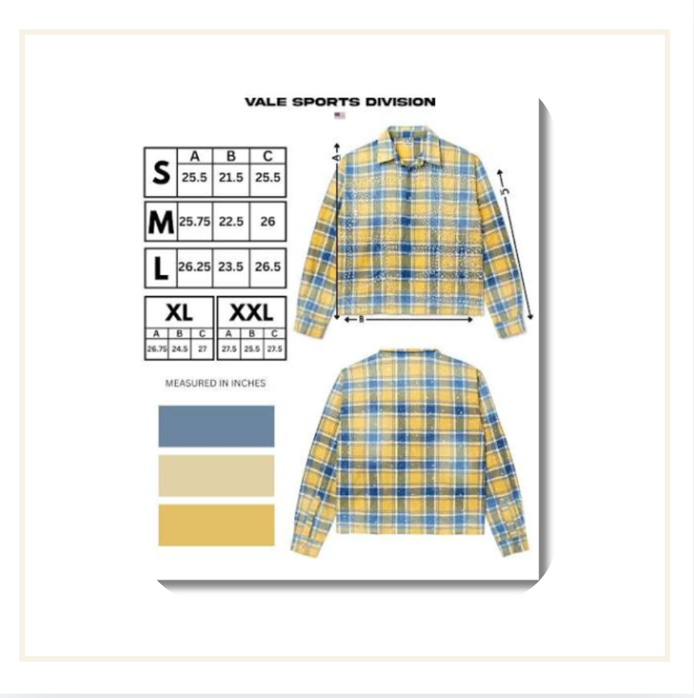 Vale Forever Lemonade L/S Flannel