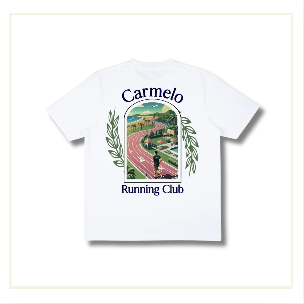 Carmelo Pace Running Club T-Shirt White