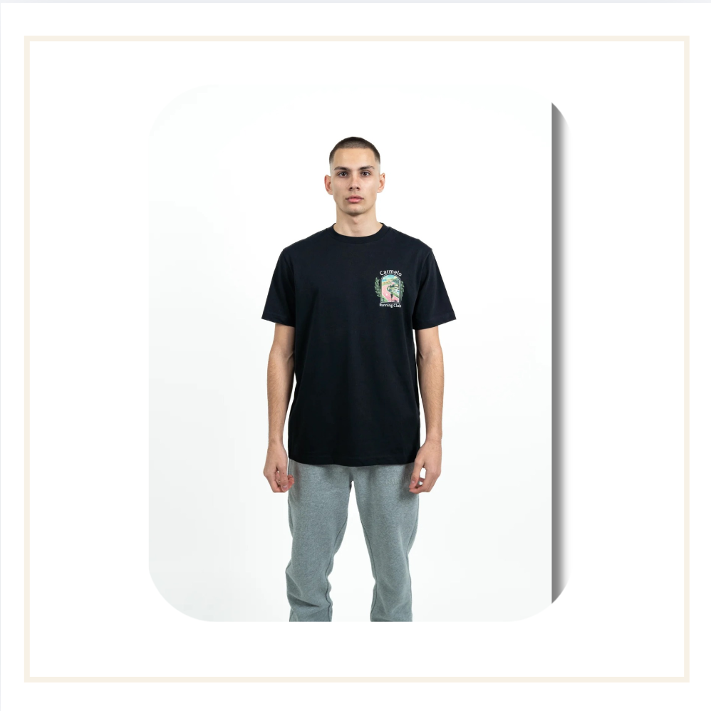 Carmelo Pace Running Club T-Shirt Black