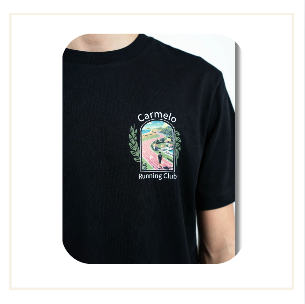 Carmelo Pace Running Club T-Shirt Black