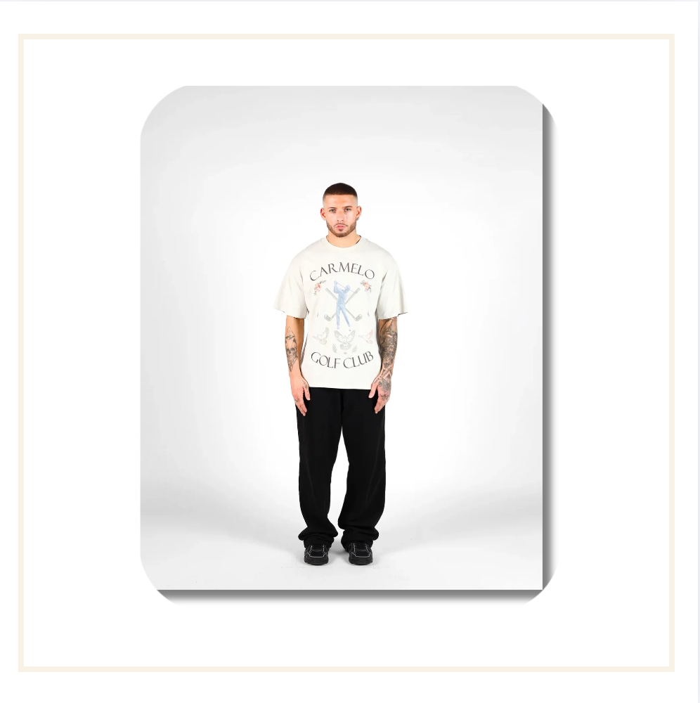 Carmelo Pace Golf Club T-Shirt Bone