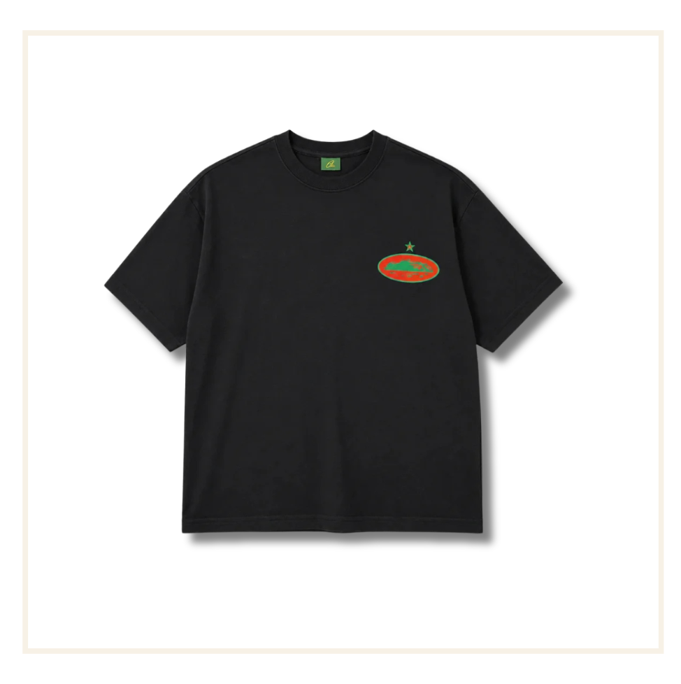 Corteiz Morroco Tee Black