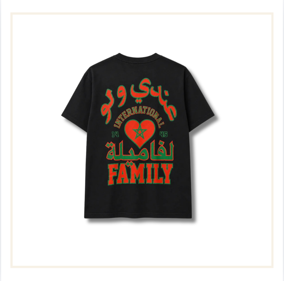 Corteiz Morroco Tee Black