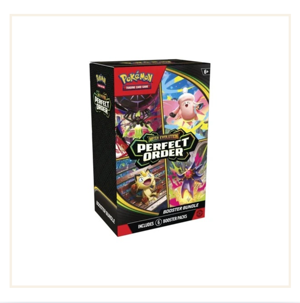Pokèmon Mega Evolution Perfect Order Booster Bundle (2026)