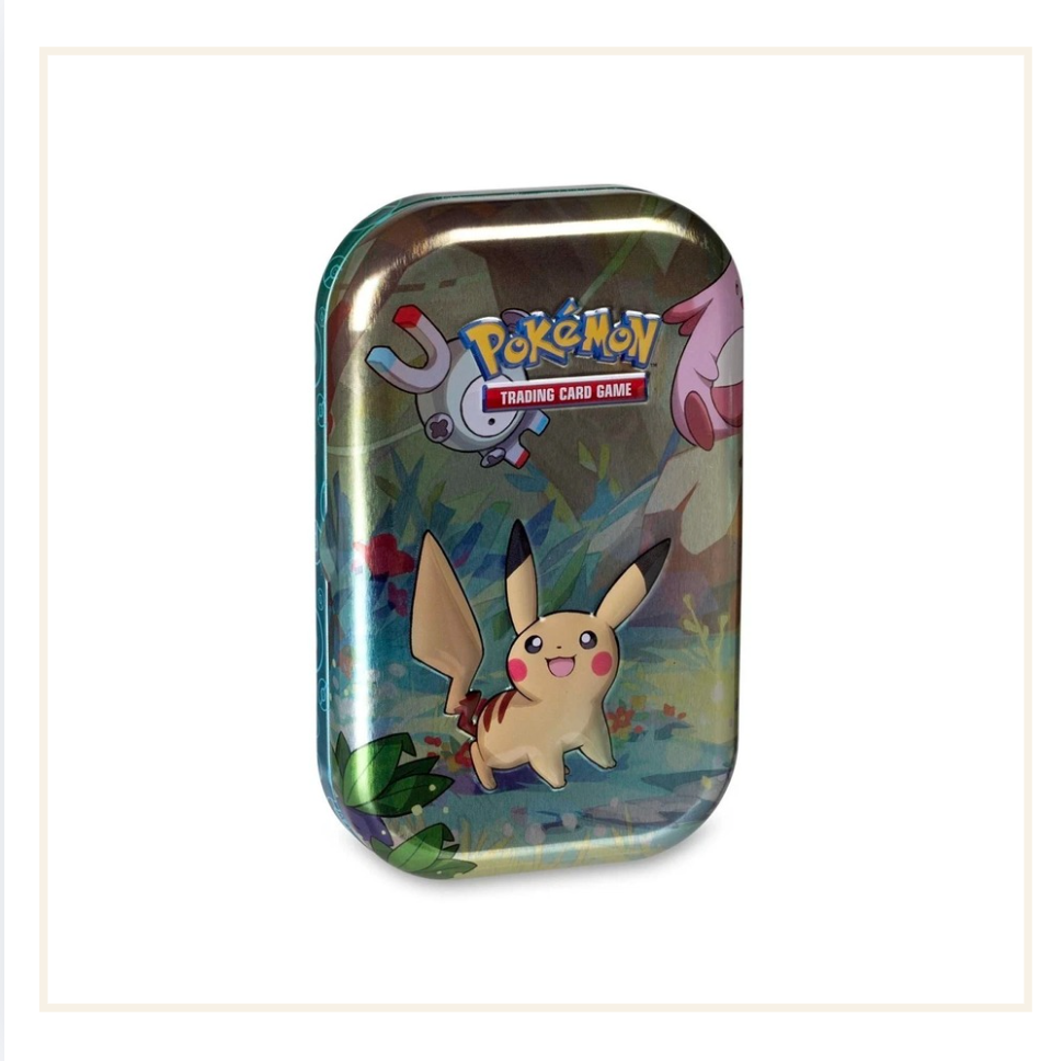 Pokémon Mega Evolution Kanto Friends Mini Tin (Artwork May Vary)