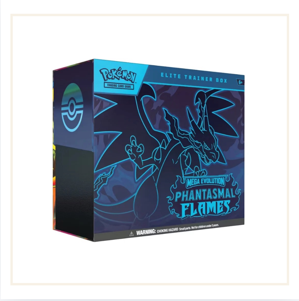 Pokémon Mega Evolution Phantasmal Flames Elite Trainer Box (2025)