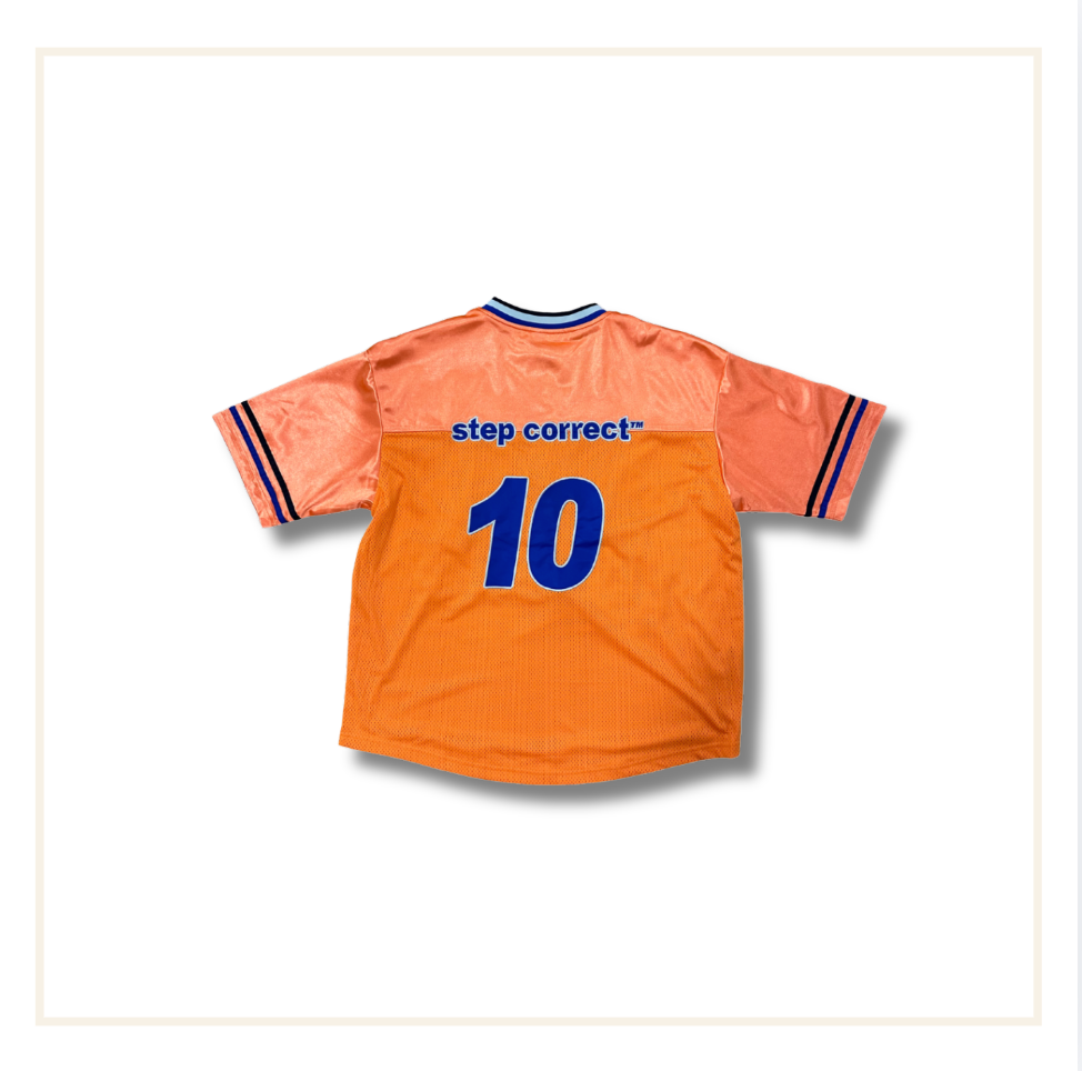 Clint’s Inc Jersey - Orange/Blue
