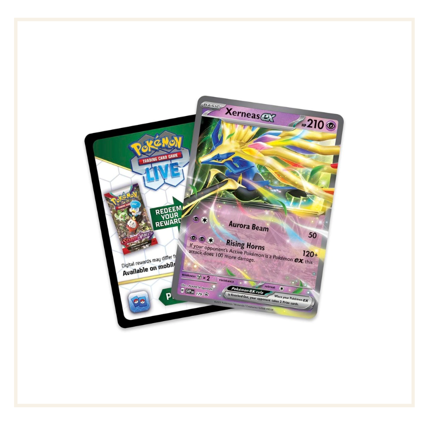Pokémon TCG Azure Legends Tin (Xerneas Ex)