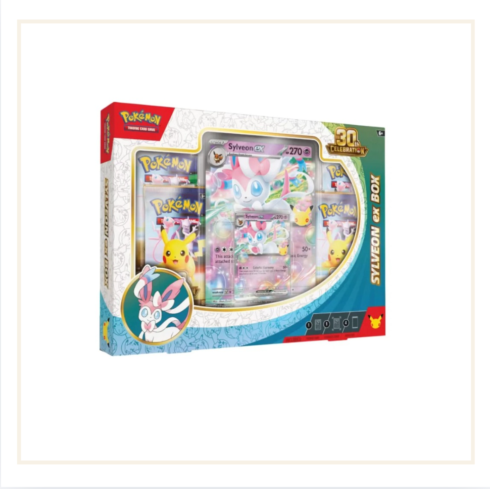 Pokèmon 30th Celebration Sylveon Ex Box