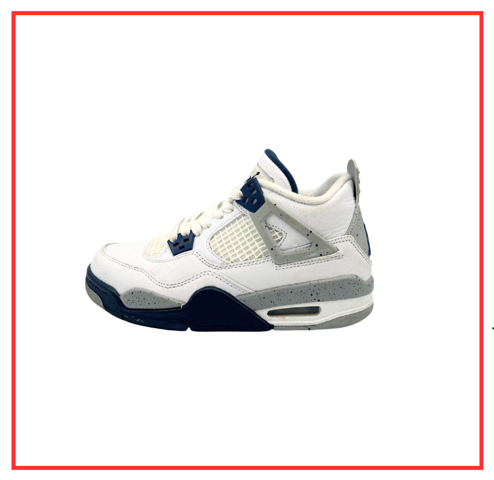 Air Jordan 4 Retro Midnight Navy (GS) (Preloved) UK 4