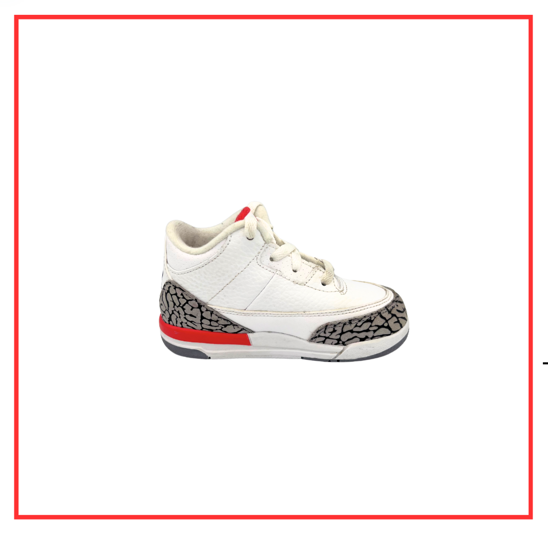 Air Jordan 3 Retro Hall of Fame (TD) (Preloved) UK 7.5C