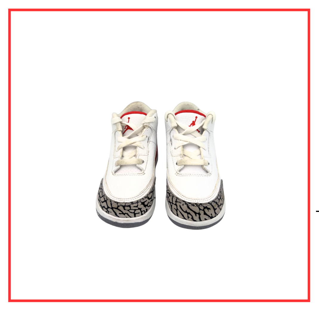 Air Jordan 3 Retro Hall of Fame (TD) (Preloved) UK 7.5C