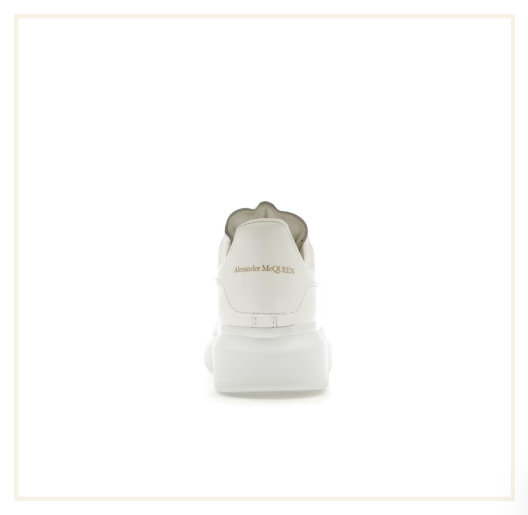 Alexander McQueen Oversized White Reflective (W)