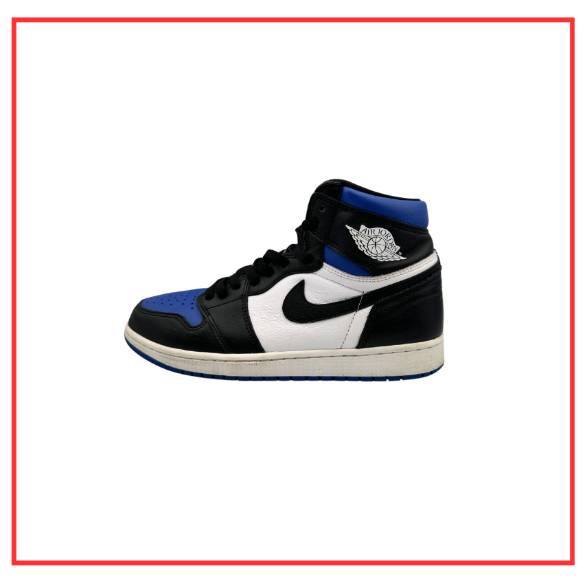 Air Jordan 1 Retro High OG Royal Toe Blue (Preloved) UK 9
