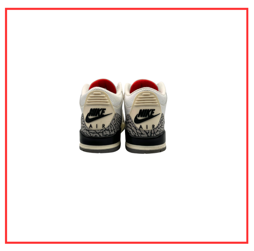 Air Jordan 3 Retro White Cement (Preloved) UK 7.5