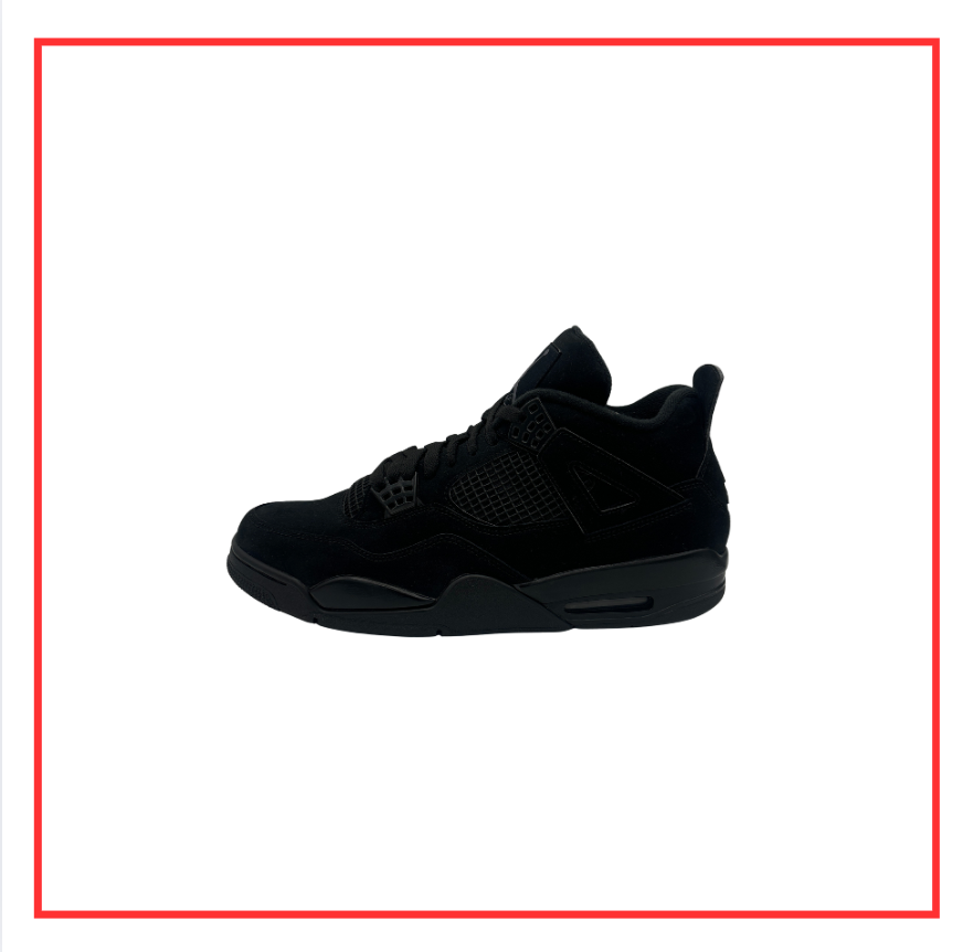 Air Jordan 4 Retro Black Cat (2020) (Preloved) UK 11