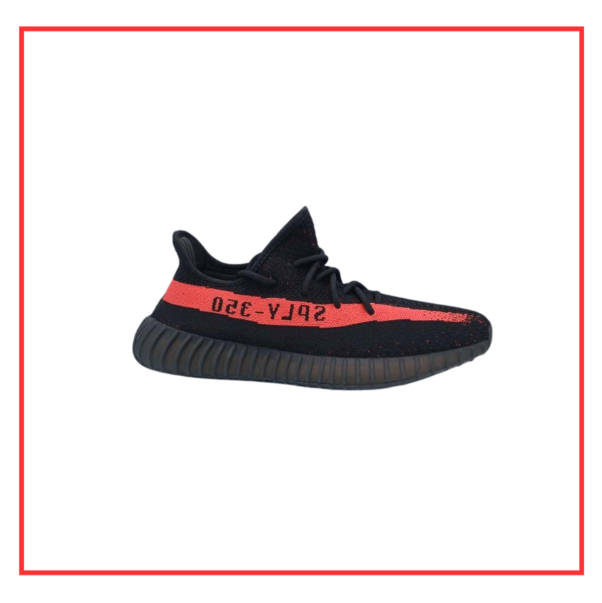 adidas Yeezy Boost 350 V2 Core Black Red (Preloved) UK 11.5