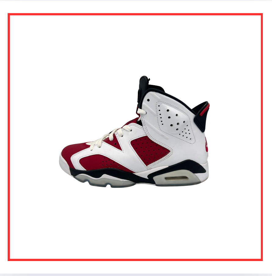 Air Jordan 6 Retro Carmine (2021) (Preloved) UK 7.5
