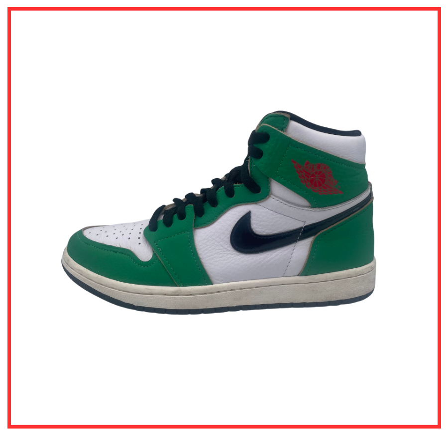 Air Jordan 1 High Lucky Green (W) (Preloved) UK 6