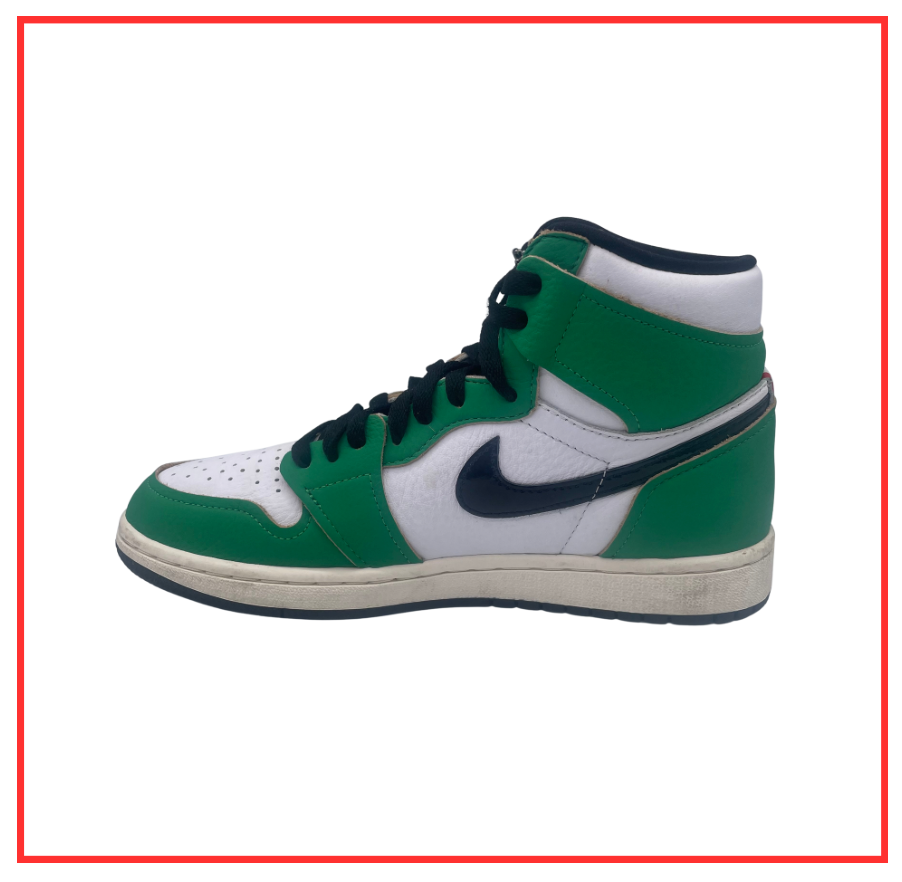 Air Jordan 1 High Lucky Green (W) (Preloved) UK 6