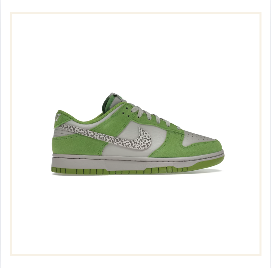 Nike Dunk Low AS Safari Swoosh Chlorophyll