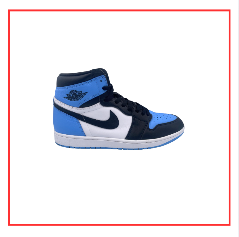 Air Jordan 1 Retro High OG UNC Toe (Preloved) UK 10.5