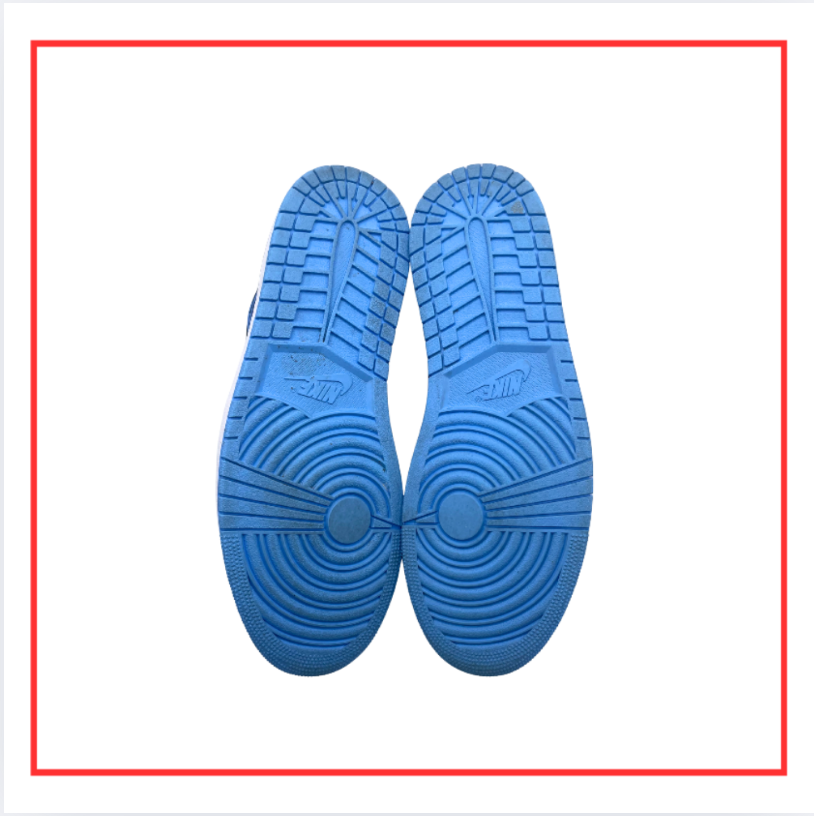 Air Jordan 1 Retro High OG UNC Toe (Preloved) UK 10.5