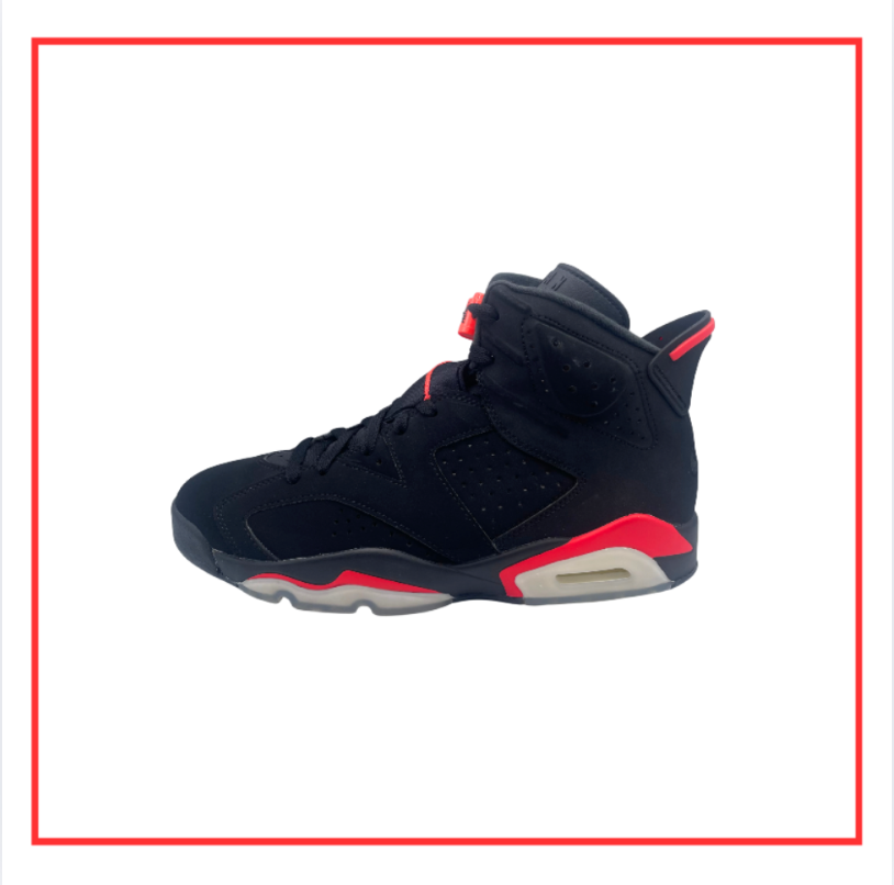 Air Jordan 6 Retro Black Infrared (2019) (Preloved) UK 9