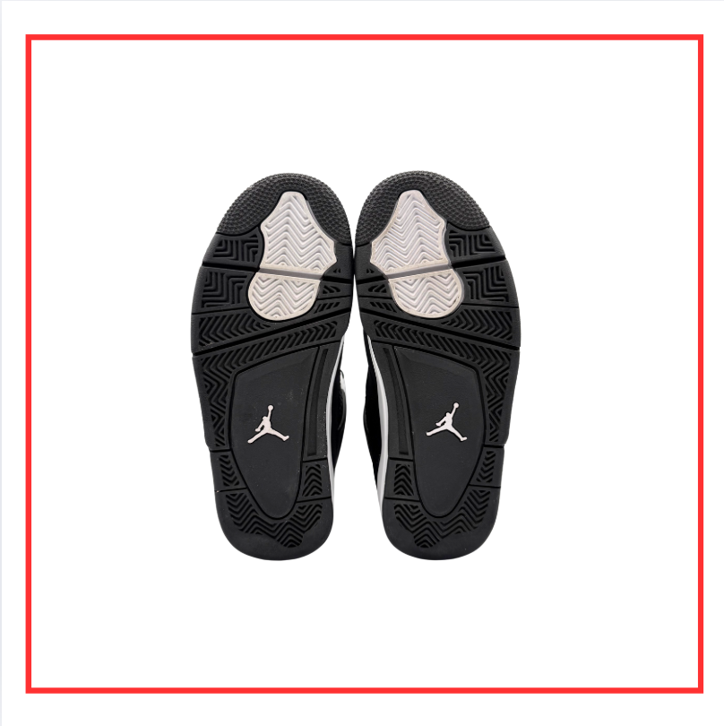 Air Jordan 4 Retro White Thunder (GS) (Preloved) UK 3.5