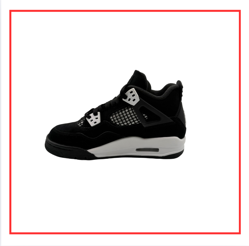 Air Jordan 4 Retro White Thunder (GS) (Preloved) UK 3.5