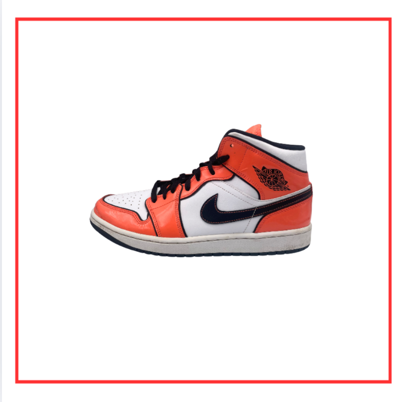 Air Jordan 1 Mid Turf Orange (Preloved) UK 9