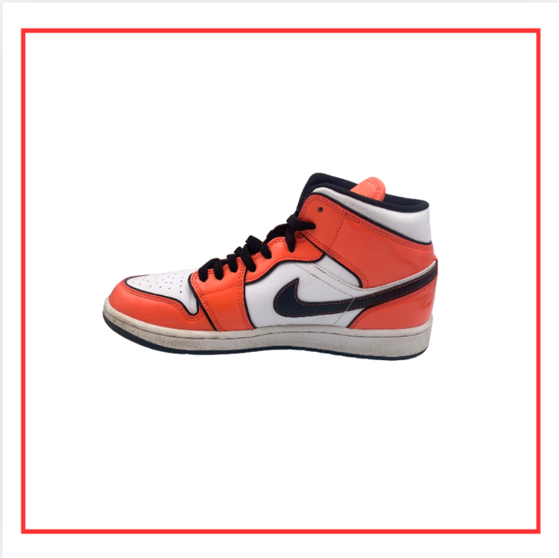 Air Jordan 1 Mid Turf Orange (Preloved) UK 9